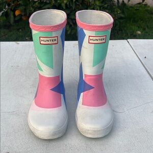 Hunter Kids' Multicolor Rain Boots